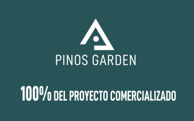100% de comercialización en Pinos Garden