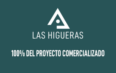 100% de las viviendas comercializadas en Residencial Las Higueras