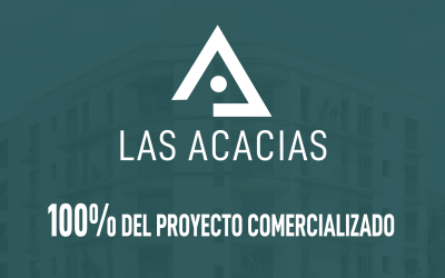 100% de comercialización en Residencial Las Acacias I