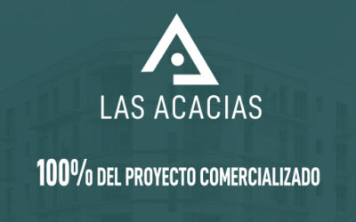 100% de comercialización en Residencial Las Acacias