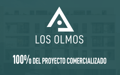 100% de comercialización en Residencial Los Olmos
