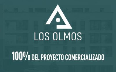 100% de comercialización en Residencial Los Olmos