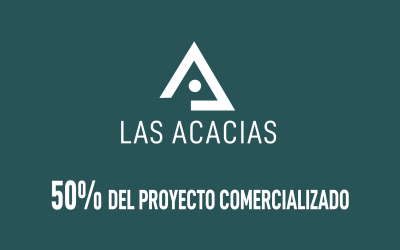 50% de comercialización Residencial Las Acacias II