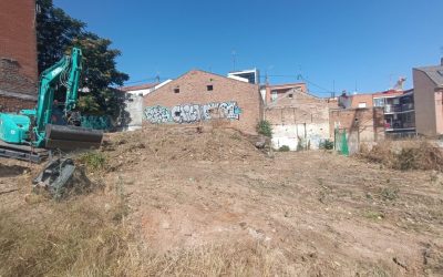 Inicio de obras en Residencial Los Olmos
