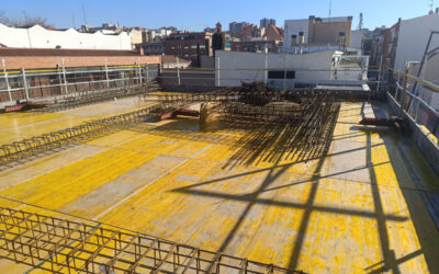 Finalización de la estructura en Residencial SF51