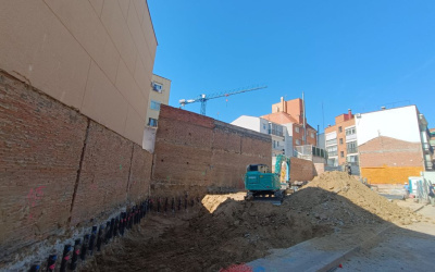 Comienzo de las obras en Residencial Las Higueras